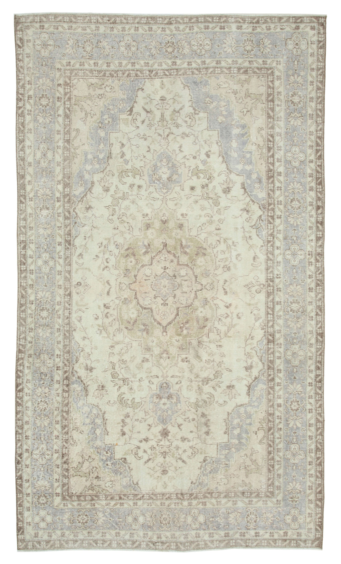 Handmade White Wash Area Rug > Design# OL-AC-25006 > Size: 5'-5" x 9'-11", Carpet Culture Rugs, Handmade Rugs, NYC Rugs, New Rugs, Shop Rugs, Rug Store, Outlet Rugs, SoHo Rugs, Rugs in USA