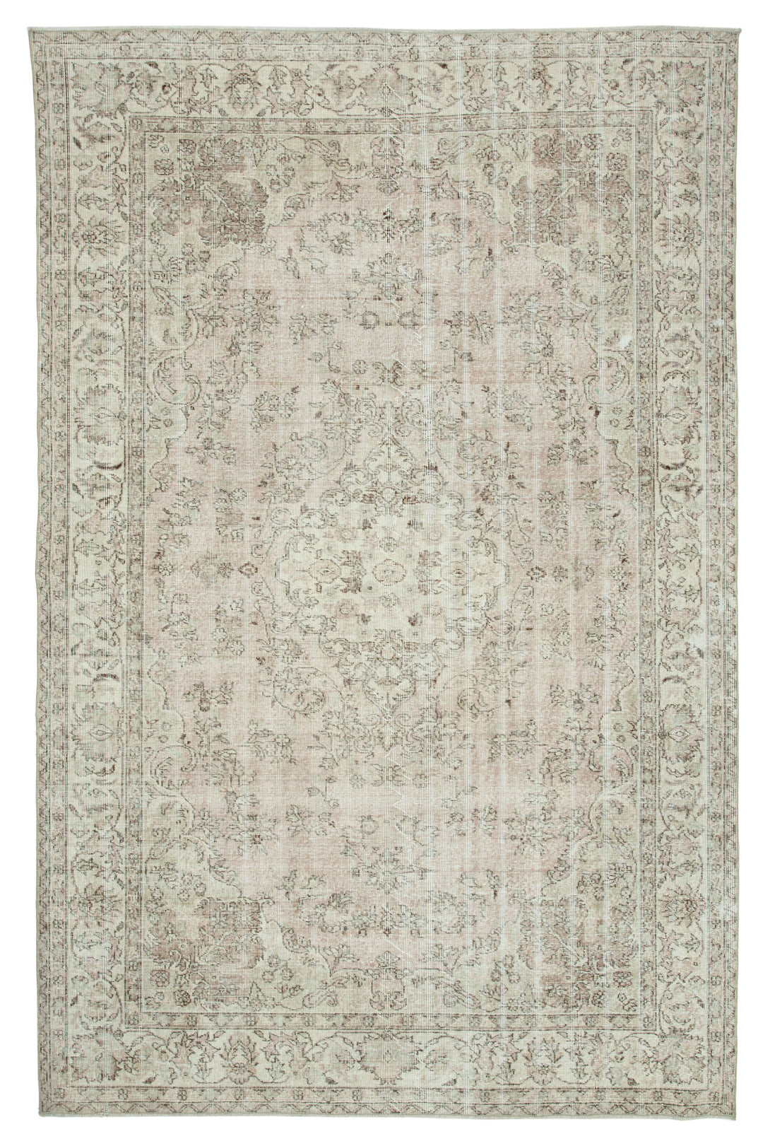Handmade White Wash Area Rug > Design# OL-AC-25012 > Size: 6'-8" x 10'-1", Carpet Culture Rugs, Handmade Rugs, NYC Rugs, New Rugs, Shop Rugs, Rug Store, Outlet Rugs, SoHo Rugs, Rugs in USA