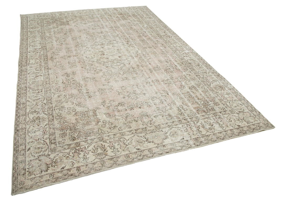 Handmade White Wash Area Rug > Design# OL-AC-25012 > Size: 6'-8" x 10'-1", Carpet Culture Rugs, Handmade Rugs, NYC Rugs, New Rugs, Shop Rugs, Rug Store, Outlet Rugs, SoHo Rugs, Rugs in USA