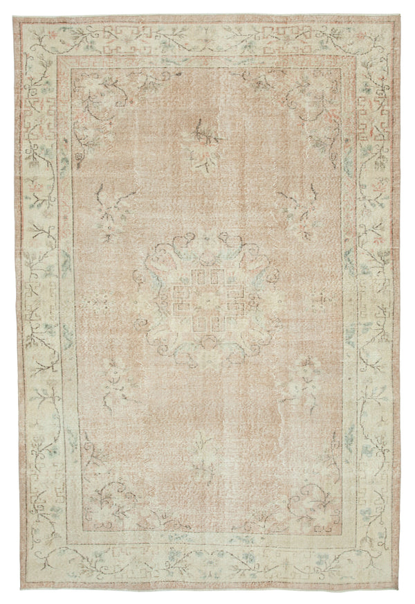 Handmade White Wash Area Rug > Design# OL-AC-25020 > Size: 6'-7" x 10'-1", Carpet Culture Rugs, Handmade Rugs, NYC Rugs, New Rugs, Shop Rugs, Rug Store, Outlet Rugs, SoHo Rugs, Rugs in USA