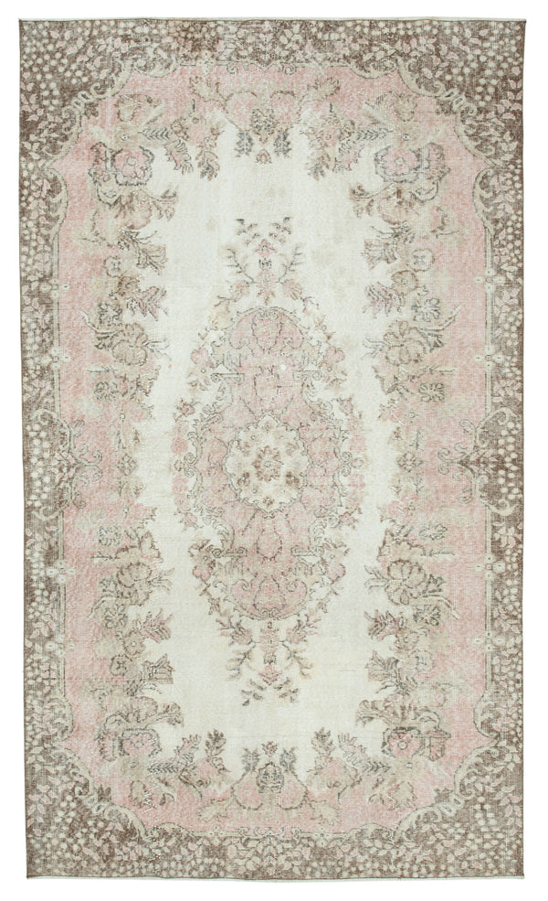 Handmade White Wash Area Rug > Design# OL-AC-25025 > Size: 5'-7" x 9'-6", Carpet Culture Rugs, Handmade Rugs, NYC Rugs, New Rugs, Shop Rugs, Rug Store, Outlet Rugs, SoHo Rugs, Rugs in USA