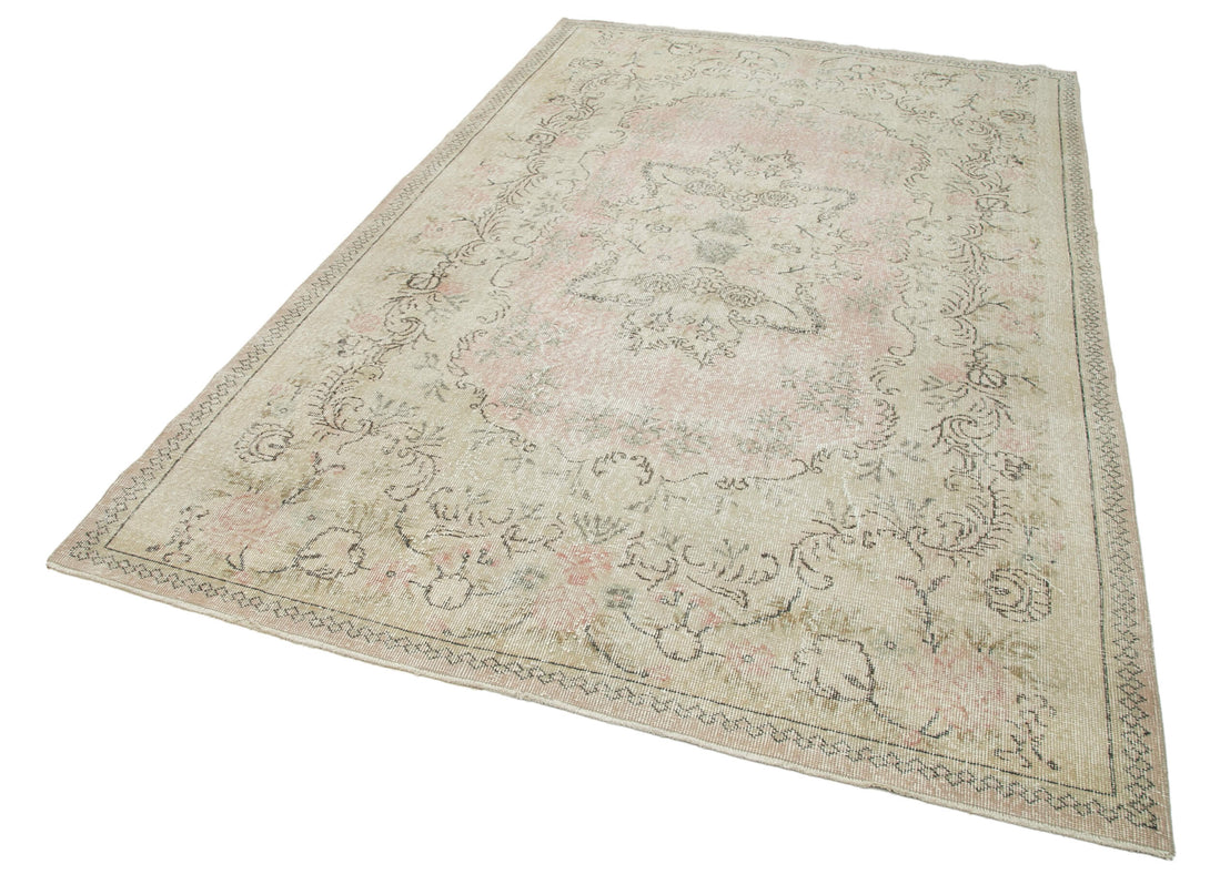 Handmade White Wash Area Rug > Design# OL-AC-25038 > Size: 6'-0" x 9'-7", Carpet Culture Rugs, Handmade Rugs, NYC Rugs, New Rugs, Shop Rugs, Rug Store, Outlet Rugs, SoHo Rugs, Rugs in USA