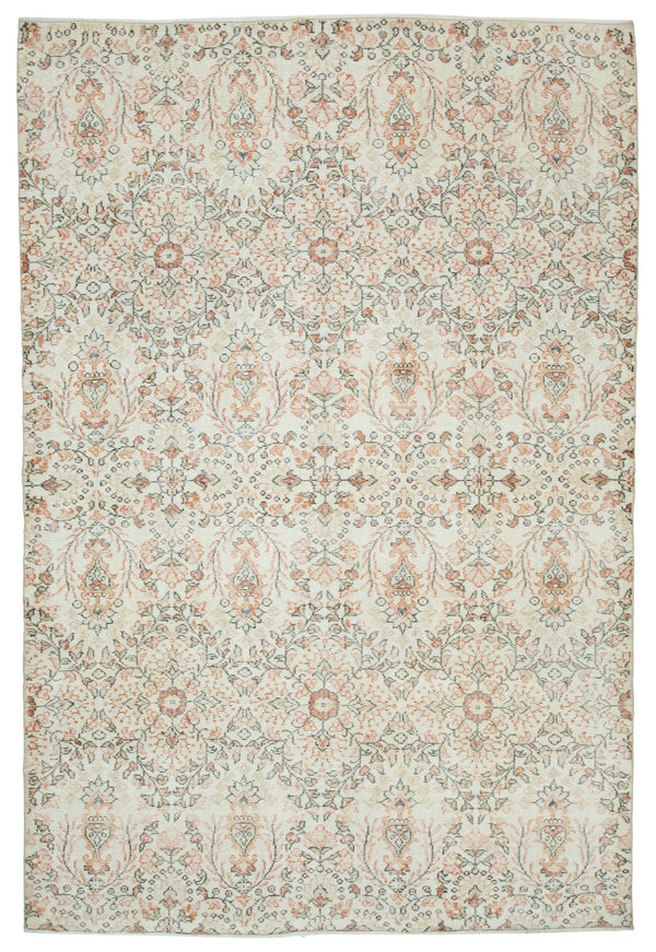 Handmade White Wash Area Rug > Design# OL-AC-25046 > Size: 6'-2" x 9'-6", Carpet Culture Rugs, Handmade Rugs, NYC Rugs, New Rugs, Shop Rugs, Rug Store, Outlet Rugs, SoHo Rugs, Rugs in USA