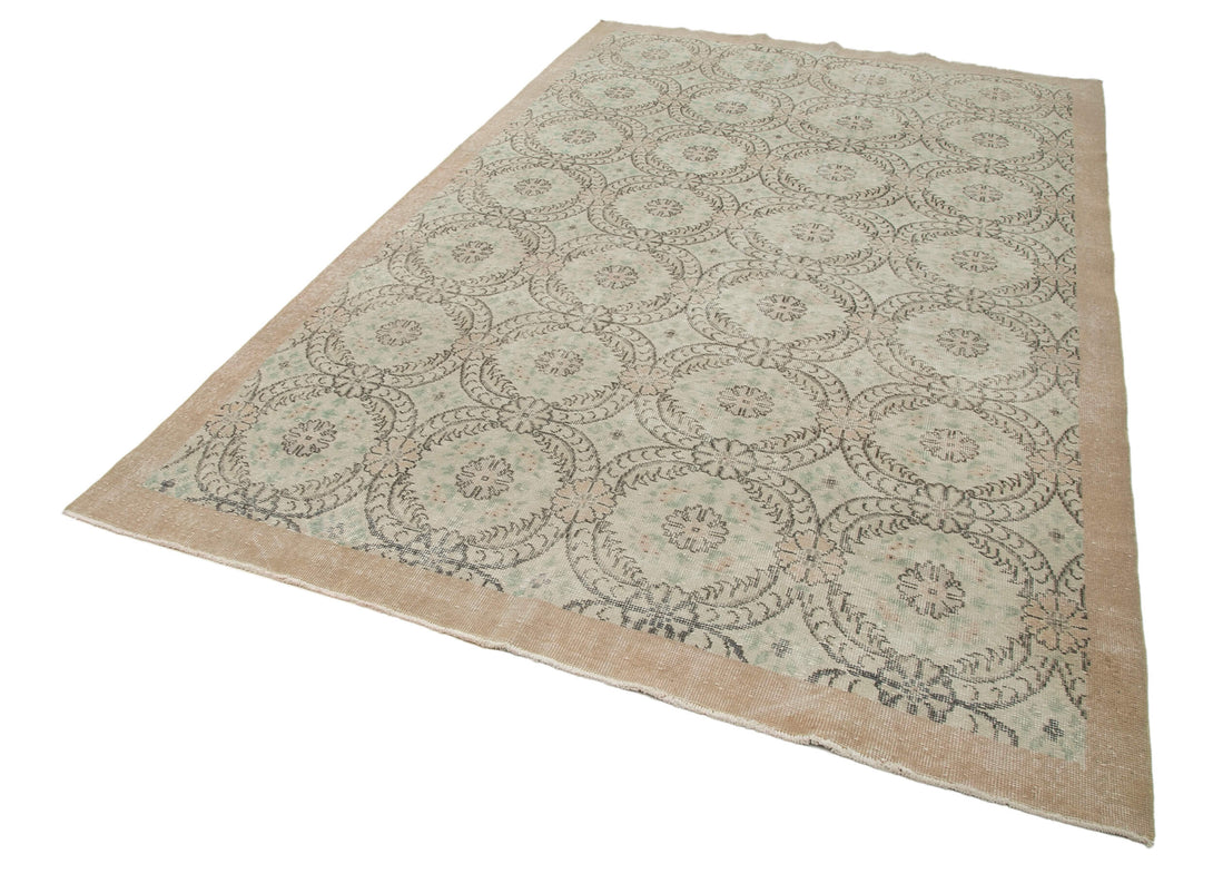 Handmade White Wash Area Rug > Design# OL-AC-25051 > Size: 6'-4" x 10'-6", Carpet Culture Rugs, Handmade Rugs, NYC Rugs, New Rugs, Shop Rugs, Rug Store, Outlet Rugs, SoHo Rugs, Rugs in USA