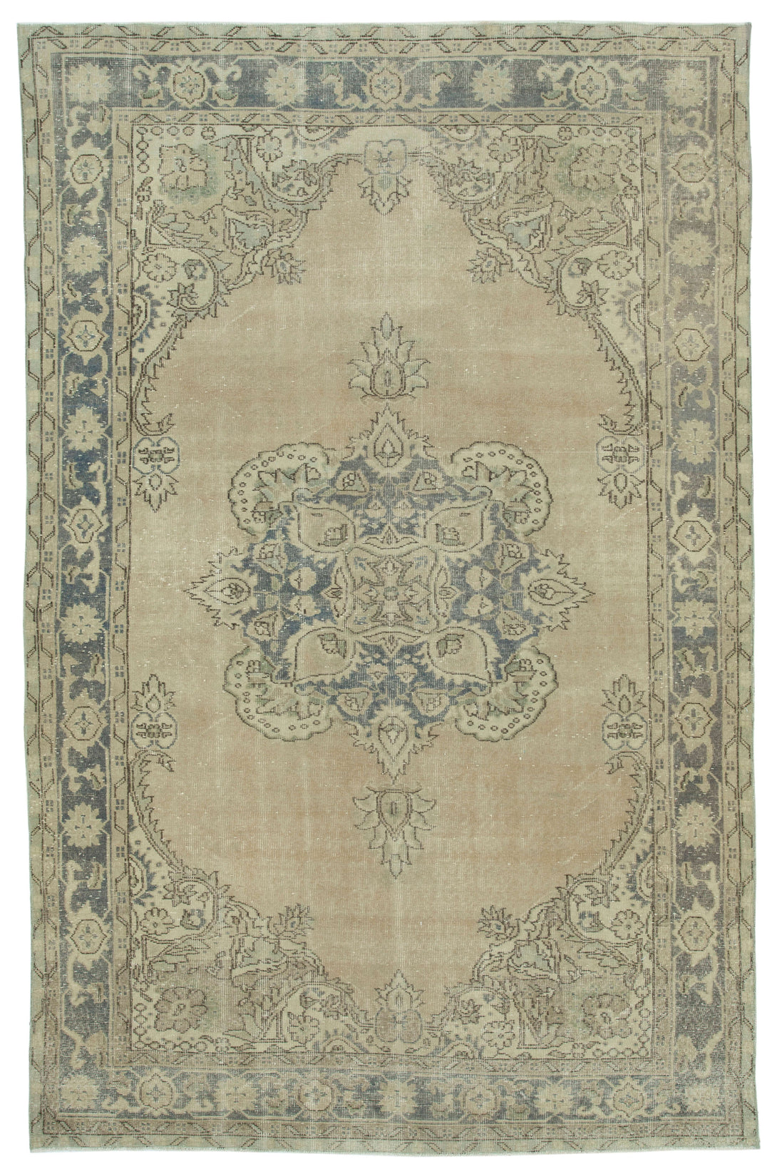 Handmade White Wash Area Rug > Design# OL-AC-25130 > Size: 6'-8" x 10'-4", Carpet Culture Rugs, Handmade Rugs, NYC Rugs, New Rugs, Shop Rugs, Rug Store, Outlet Rugs, SoHo Rugs, Rugs in USA