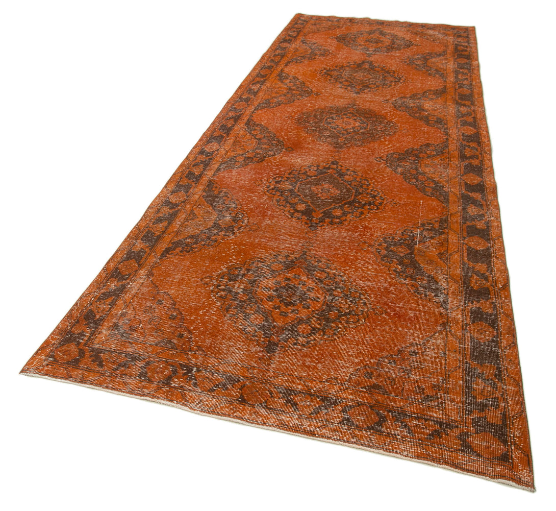 Handmade Overdyed Runner > Design# OL-AC-2515 > Size: 4'-7" x 12'-6", Carpet Culture Rugs, Handmade Rugs, NYC Rugs, New Rugs, Shop Rugs, Rug Store, Outlet Rugs, SoHo Rugs, Rugs in USA