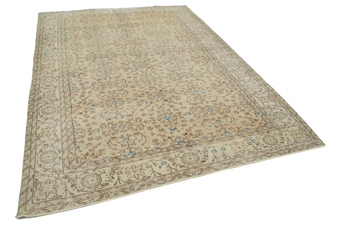 Handmade White Wash Area Rug > Design# OL-AC-25168 > Size: 6'-9" x 10'-2", Carpet Culture Rugs, Handmade Rugs, NYC Rugs, New Rugs, Shop Rugs, Rug Store, Outlet Rugs, SoHo Rugs, Rugs in USA