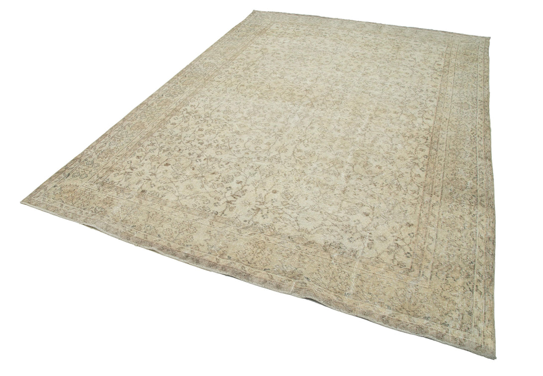 Handmade White Wash Area Rug > Design# OL-AC-25180 > Size: 6'-9" x 10'-0", Carpet Culture Rugs, Handmade Rugs, NYC Rugs, New Rugs, Shop Rugs, Rug Store, Outlet Rugs, SoHo Rugs, Rugs in USA