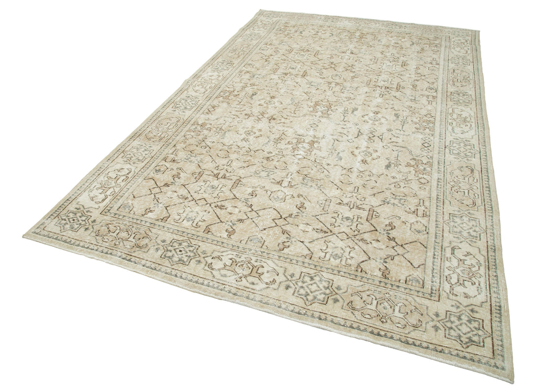 Handmade White Wash Area Rug > Design# OL-AC-25197 > Size: 6'-6" x 10'-9", Carpet Culture Rugs, Handmade Rugs, NYC Rugs, New Rugs, Shop Rugs, Rug Store, Outlet Rugs, SoHo Rugs, Rugs in USA