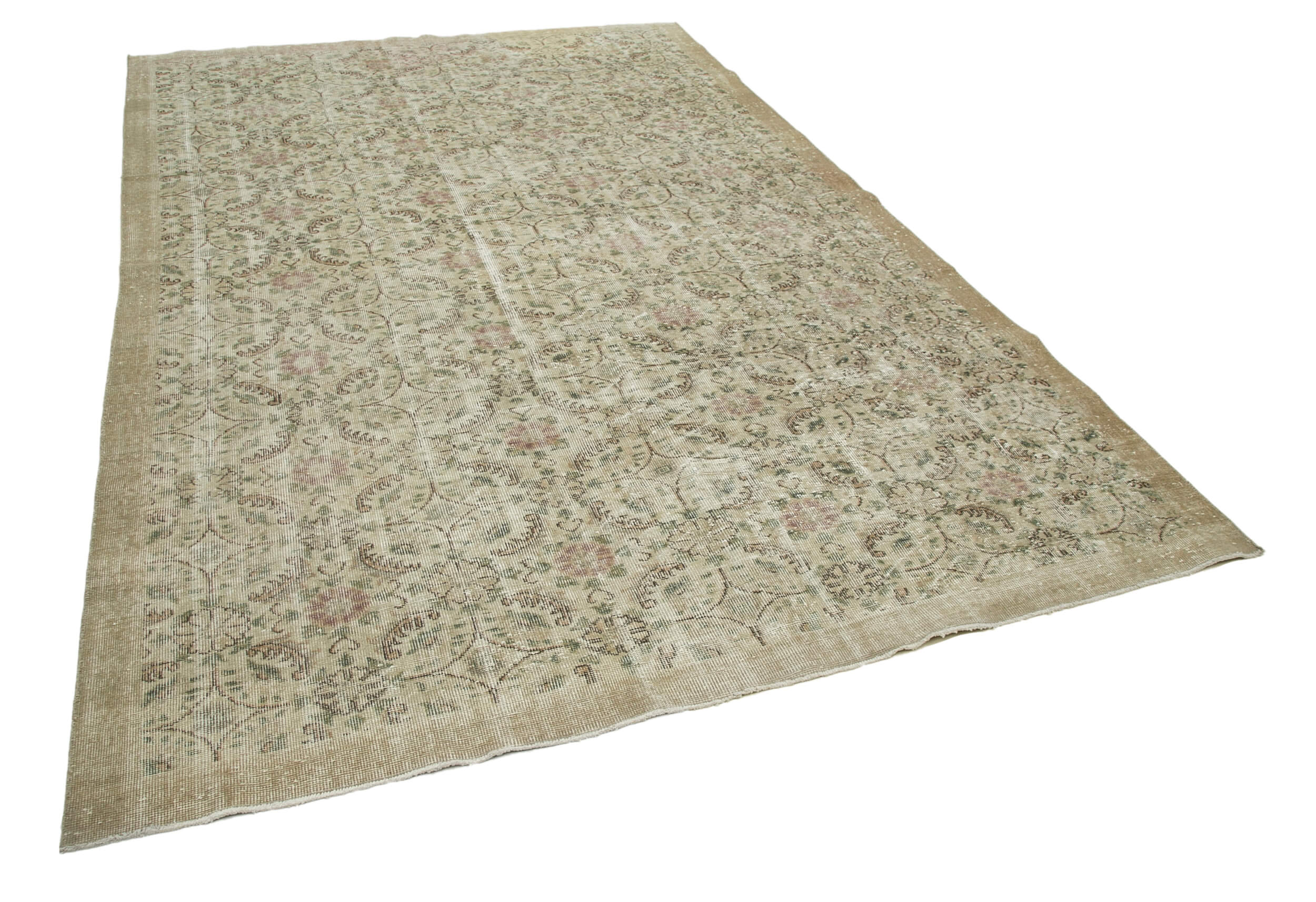 Handmade White Wash Area Rug > Design# OL-AC-25274 > Size: 6'-10" x 10'-7", Carpet Culture Rugs, Handmade Rugs, NYC Rugs, New Rugs, Shop Rugs, Rug Store, Outlet Rugs, SoHo Rugs, Rugs in USA