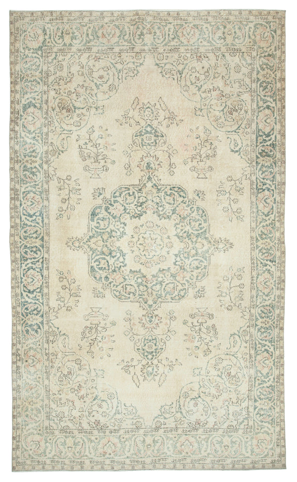 Handmade White Wash Area Rug > Design# OL-AC-25275 > Size: 6'-5" x 10'-7", Carpet Culture Rugs, Handmade Rugs, NYC Rugs, New Rugs, Shop Rugs, Rug Store, Outlet Rugs, SoHo Rugs, Rugs in USA
