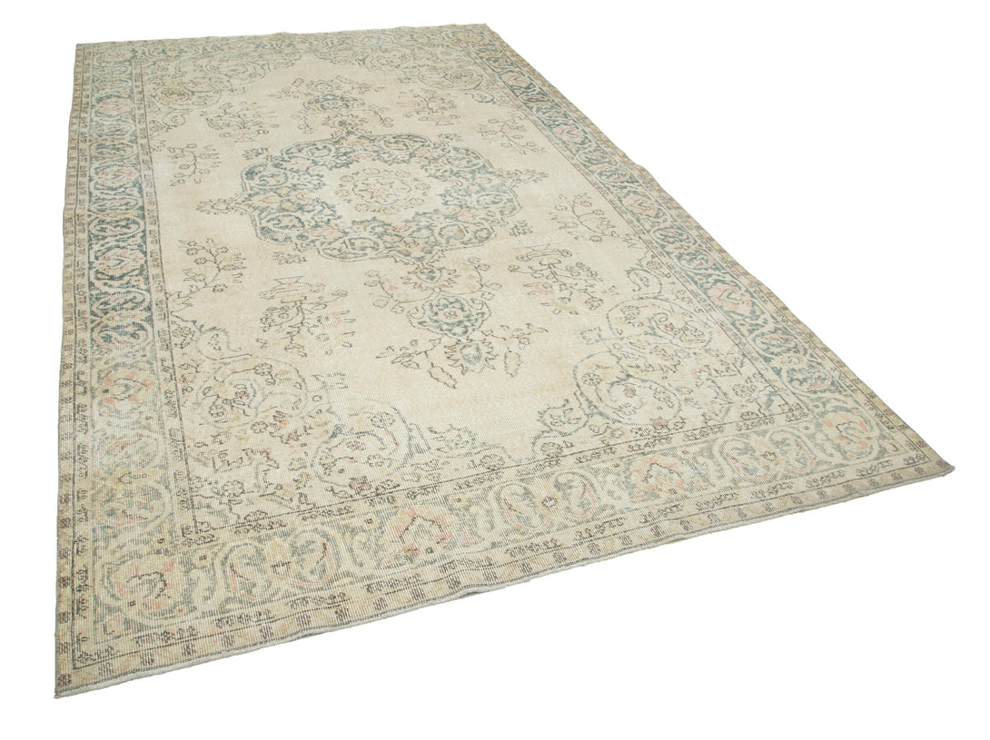 Handmade White Wash Area Rug > Design# OL-AC-25275 > Size: 6'-5" x 10'-7", Carpet Culture Rugs, Handmade Rugs, NYC Rugs, New Rugs, Shop Rugs, Rug Store, Outlet Rugs, SoHo Rugs, Rugs in USA