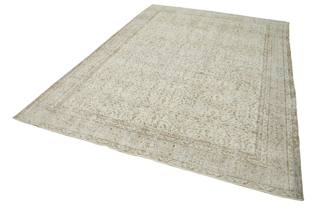 Handmade White Wash Area Rug > Design# OL-AC-25278 > Size: 6'-11" x 9'-11", Carpet Culture Rugs, Handmade Rugs, NYC Rugs, New Rugs, Shop Rugs, Rug Store, Outlet Rugs, SoHo Rugs, Rugs in USA
