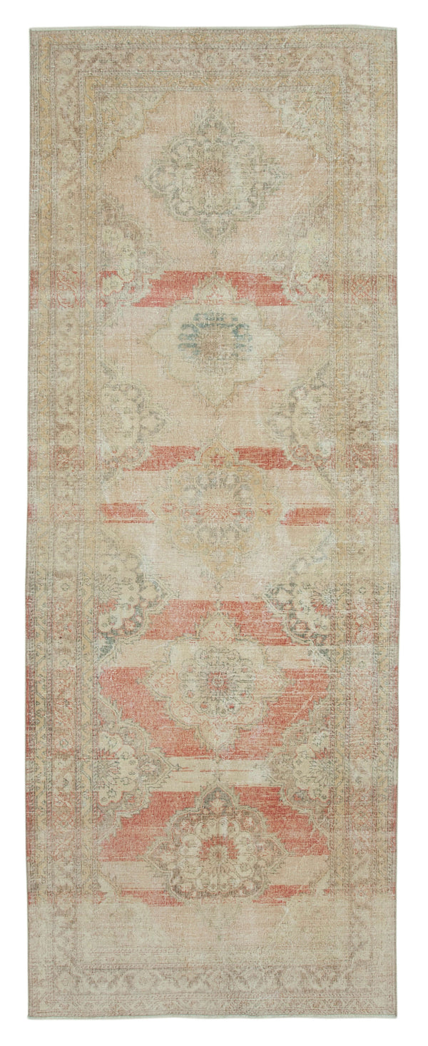 Handmade Vintage Runner > Design# OL-AC-28678 > Size: 4'-9" x 12'-10", Carpet Culture Rugs, Handmade Rugs, NYC Rugs, New Rugs, Shop Rugs, Rug Store, Outlet Rugs, SoHo Rugs, Rugs in USA