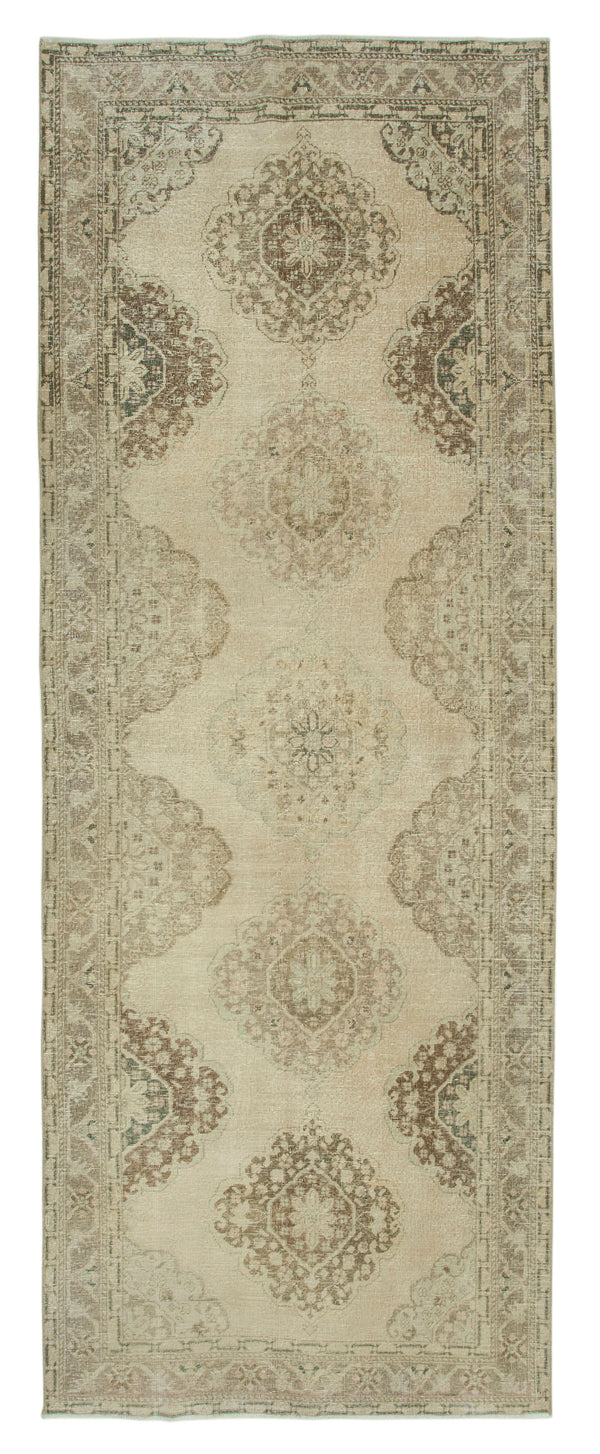 Handmade Vintage Runner > Design# OL-AC-28699 > Size: 4'-9" x 12'-10", Carpet Culture Rugs, Handmade Rugs, NYC Rugs, New Rugs, Shop Rugs, Rug Store, Outlet Rugs, SoHo Rugs, Rugs in USA