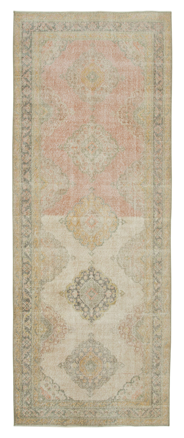 Handmade Vintage Runner > Design# OL-AC-28704 > Size: 4'-9" x 12'-10", Carpet Culture Rugs, Handmade Rugs, NYC Rugs, New Rugs, Shop Rugs, Rug Store, Outlet Rugs, SoHo Rugs, Rugs in USA