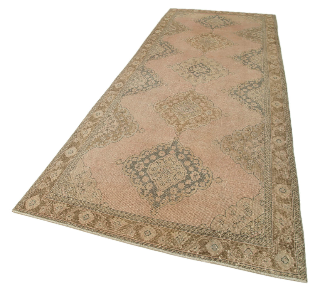 Handmade Vintage Runner > Design# OL-AC-28706 > Size: 4'-7" x 12'-10", Carpet Culture Rugs, Handmade Rugs, NYC Rugs, New Rugs, Shop Rugs, Rug Store, Outlet Rugs, SoHo Rugs, Rugs in USA