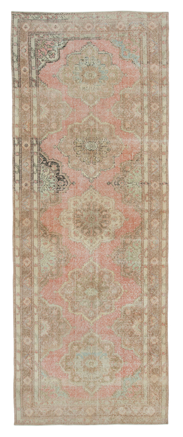Handmade Vintage Runner > Design# OL-AC-28713 > Size: 4'-8" x 12'-7", Carpet Culture Rugs, Handmade Rugs, NYC Rugs, New Rugs, Shop Rugs, Rug Store, Outlet Rugs, SoHo Rugs, Rugs in USA