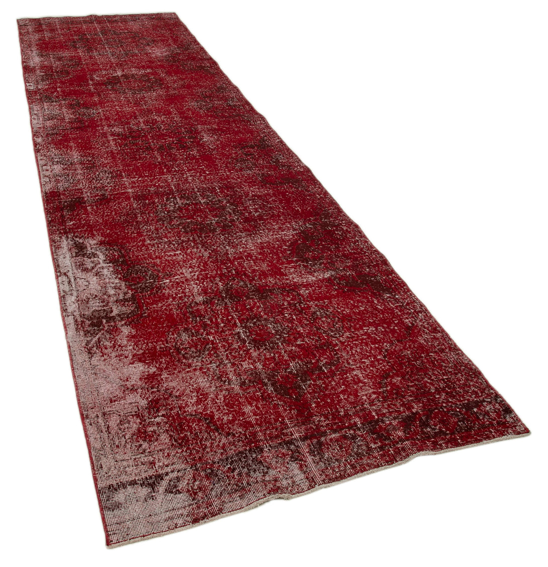 Handmade Overdyed Runner > Design# OL-AC-28725 > Size: 3'-8" x 13'-1", Carpet Culture Rugs, Handmade Rugs, NYC Rugs, New Rugs, Shop Rugs, Rug Store, Outlet Rugs, SoHo Rugs, Rugs in USA