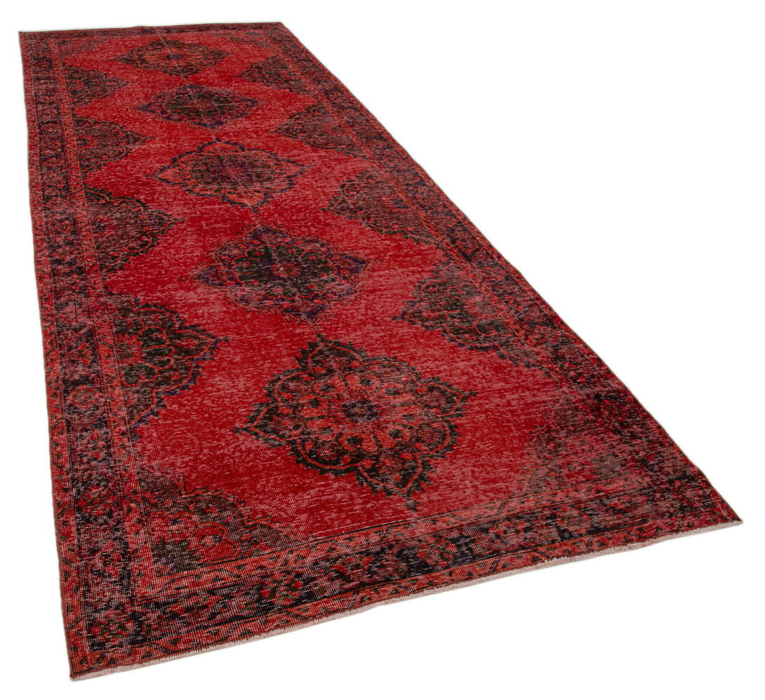 Handmade Overdyed Runner > Design# OL-AC-28728 > Size: 4'-11" x 12'-8", Carpet Culture Rugs, Handmade Rugs, NYC Rugs, New Rugs, Shop Rugs, Rug Store, Outlet Rugs, SoHo Rugs, Rugs in USA