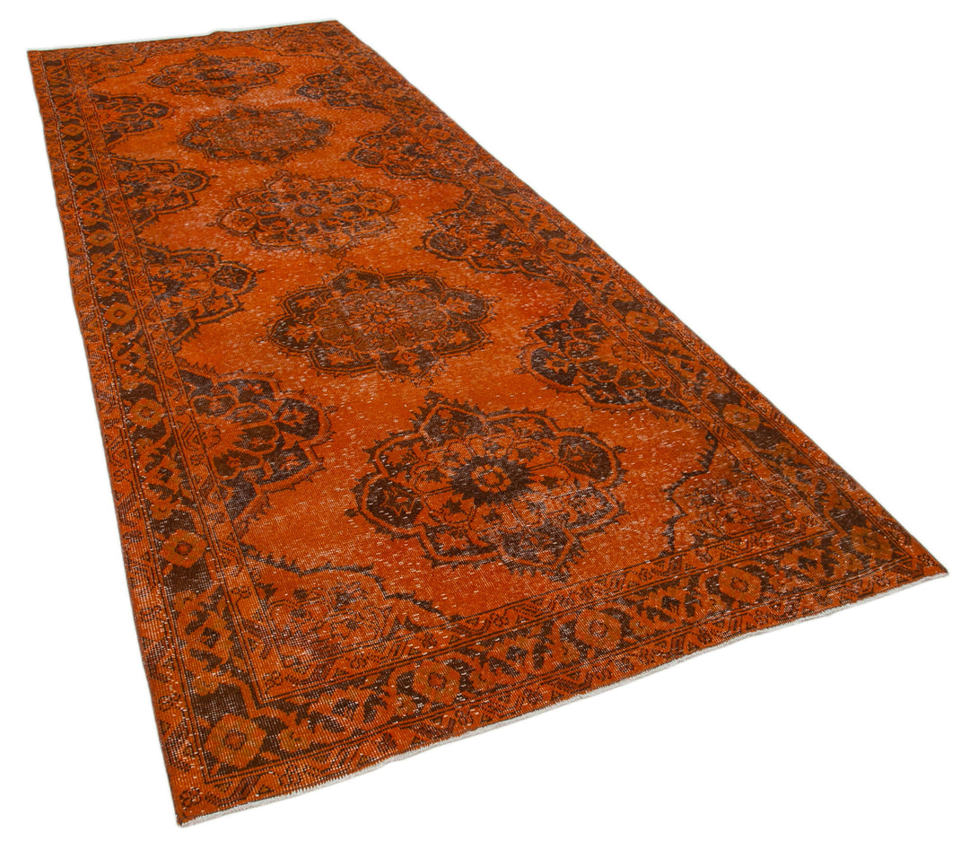 Handmade Overdyed Runner > Design# OL-AC-28734 > Size: 4'-8" x 12'-4", Carpet Culture Rugs, Handmade Rugs, NYC Rugs, New Rugs, Shop Rugs, Rug Store, Outlet Rugs, SoHo Rugs, Rugs in USA