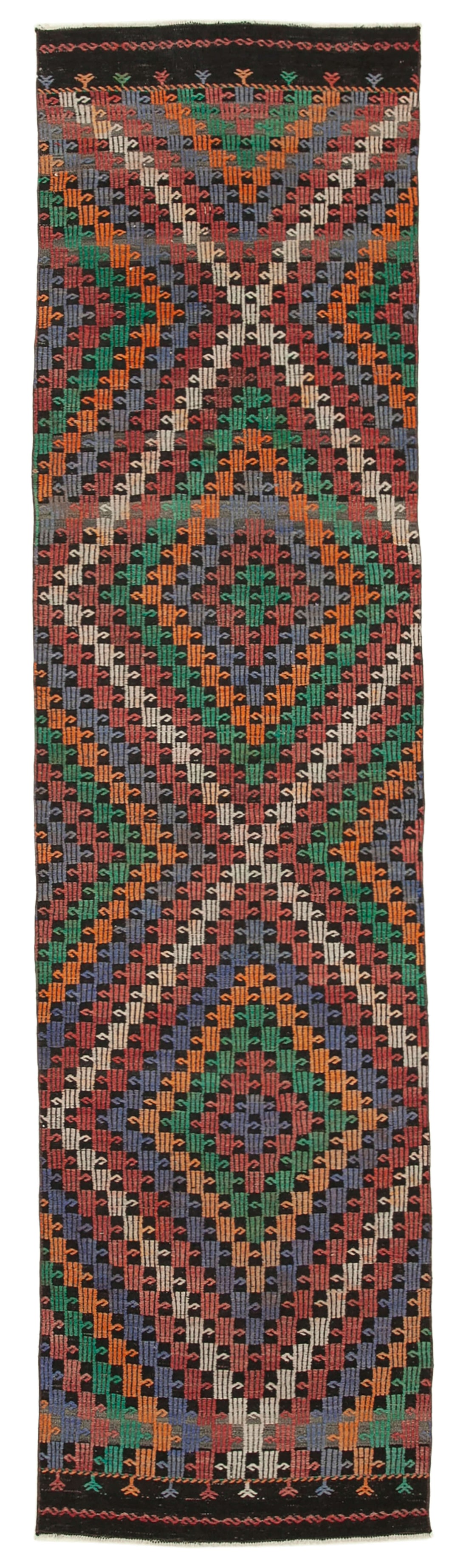 Handmade Kilim Runner > Design# OL-AC-29213 > Size: 2'-11" x 11'-7", Carpet Culture Rugs, Handmade Rugs, NYC Rugs, New Rugs, Shop Rugs, Rug Store, Outlet Rugs, SoHo Rugs, Rugs in USA