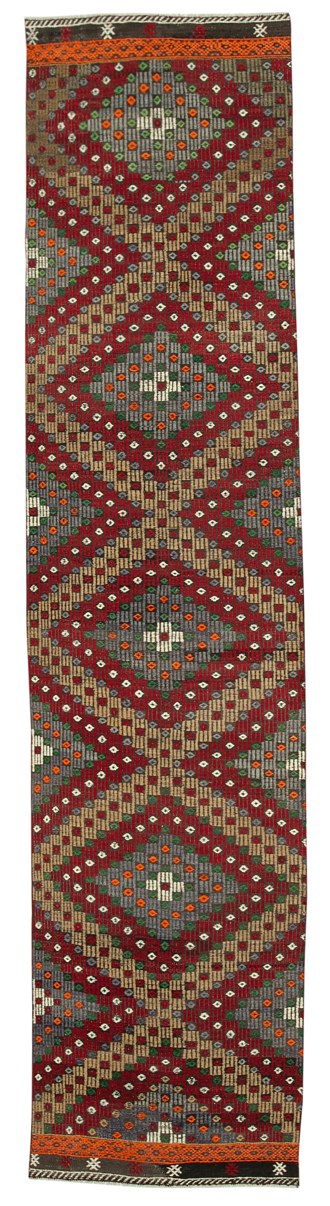 Handmade Kilim Runner > Design# OL-AC-29258 > Size: 2'-10" x 12'-3", Carpet Culture Rugs, Handmade Rugs, NYC Rugs, New Rugs, Shop Rugs, Rug Store, Outlet Rugs, SoHo Rugs, Rugs in USA