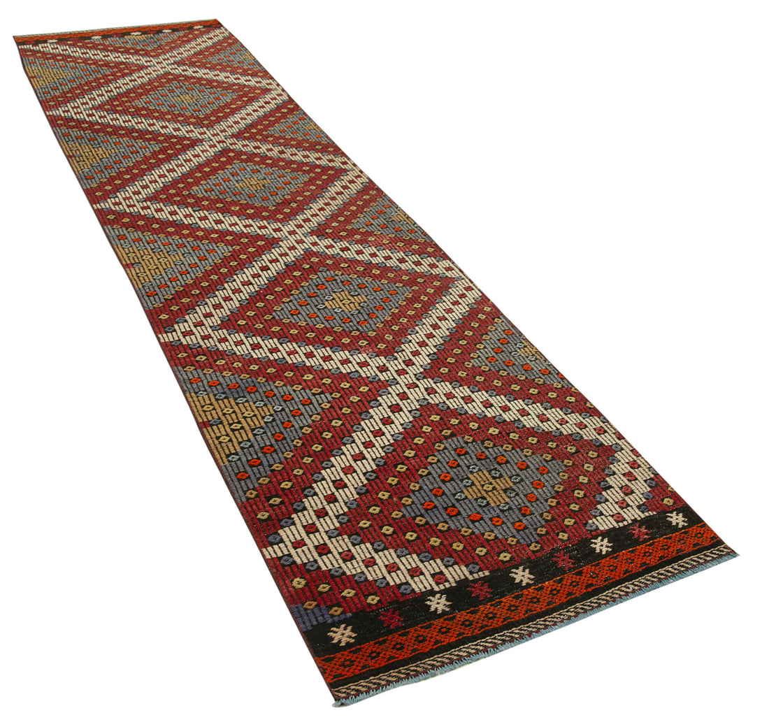 Handmade Kilim Runner > Design# OL-AC-29259 > Size: 2'-8" x 11'-1", Carpet Culture Rugs, Handmade Rugs, NYC Rugs, New Rugs, Shop Rugs, Rug Store, Outlet Rugs, SoHo Rugs, Rugs in USA