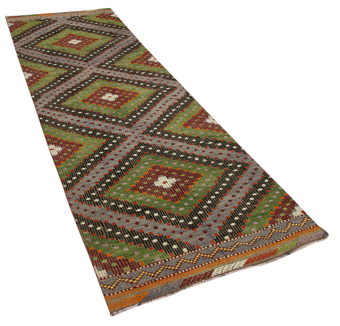 Handmade Kilim Runner > Design# OL-AC-29267 > Size: 3'-1" x 10'-6", Carpet Culture Rugs, Handmade Rugs, NYC Rugs, New Rugs, Shop Rugs, Rug Store, Outlet Rugs, SoHo Rugs, Rugs in USA