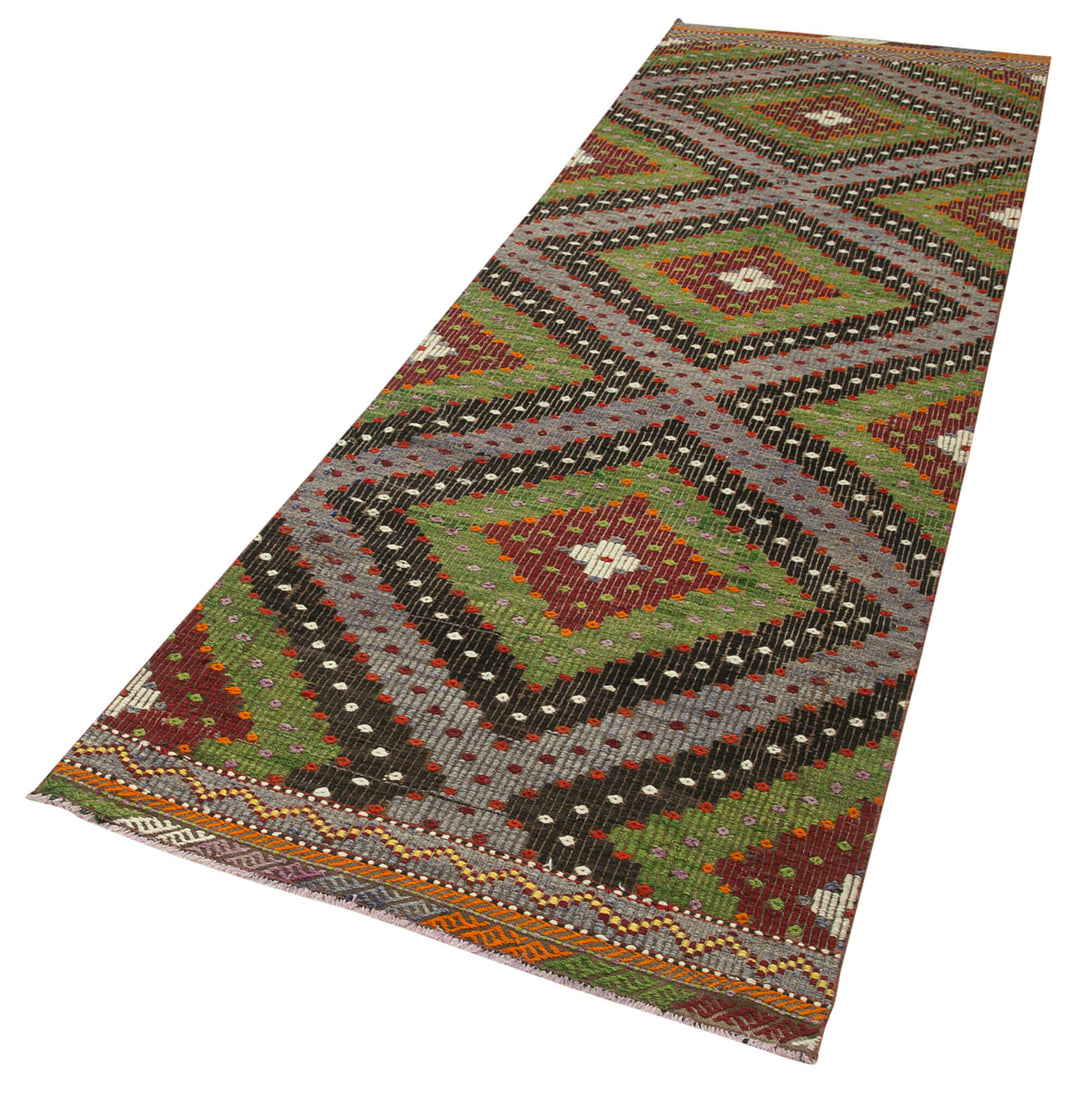 Handmade Kilim Runner > Design# OL-AC-29267 > Size: 3'-1" x 10'-6", Carpet Culture Rugs, Handmade Rugs, NYC Rugs, New Rugs, Shop Rugs, Rug Store, Outlet Rugs, SoHo Rugs, Rugs in USA