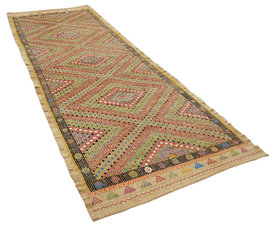 Handmade Kilim Runner > Design# OL-AC-29272 > Size: 3'-8" x 8'-1", Carpet Culture Rugs, Handmade Rugs, NYC Rugs, New Rugs, Shop Rugs, Rug Store, Outlet Rugs, SoHo Rugs, Rugs in USA