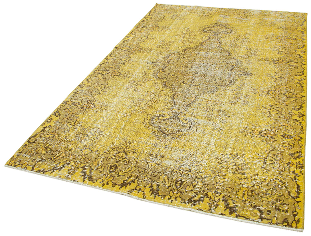 Handmade Overdyed Area Rug > Design# OL-AC-29880 > Size: 5'-3" x 8'-6", Carpet Culture Rugs, Handmade Rugs, NYC Rugs, New Rugs, Shop Rugs, Rug Store, Outlet Rugs, SoHo Rugs, Rugs in USA