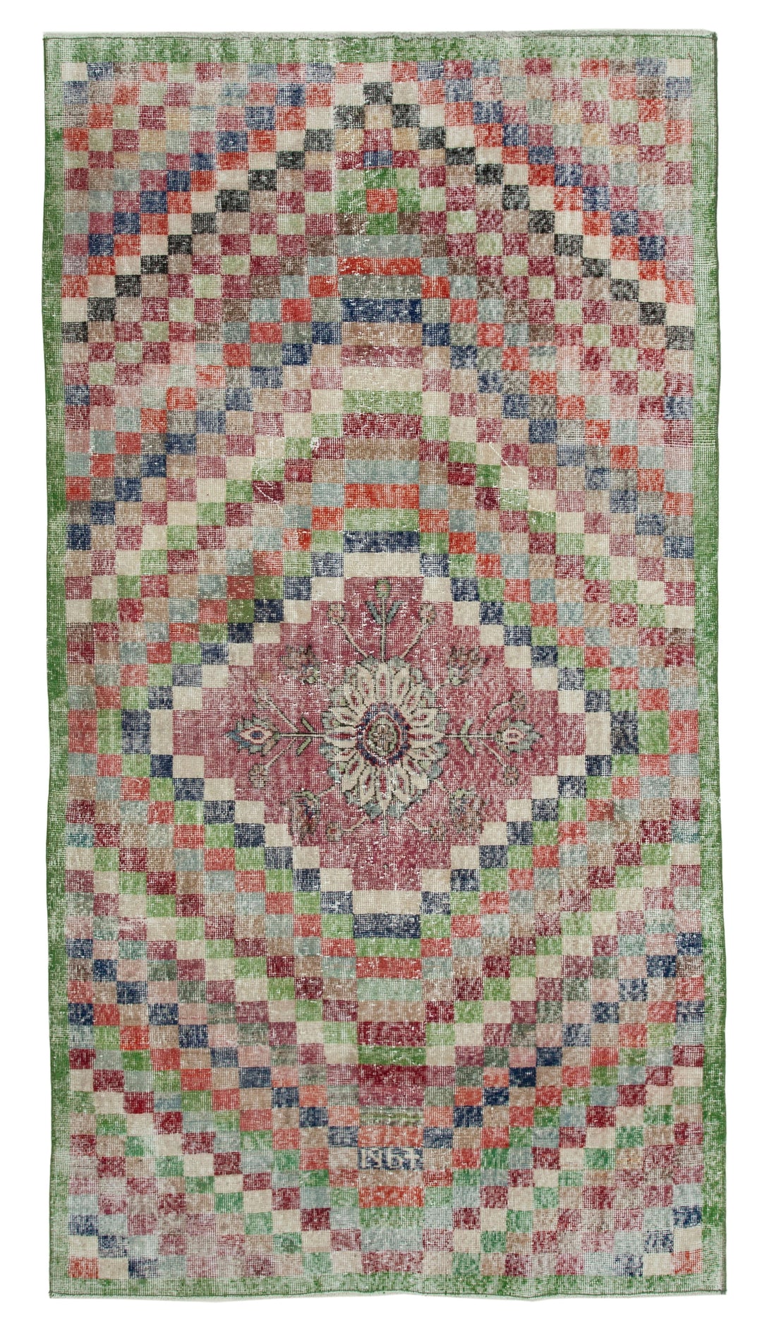 Handmade Geometric Area Rug > Design# OL-AC-30013 > Size: 4'-8" x 9'-1", Carpet Culture Rugs, Handmade Rugs, NYC Rugs, New Rugs, Shop Rugs, Rug Store, Outlet Rugs, SoHo Rugs, Rugs in USA