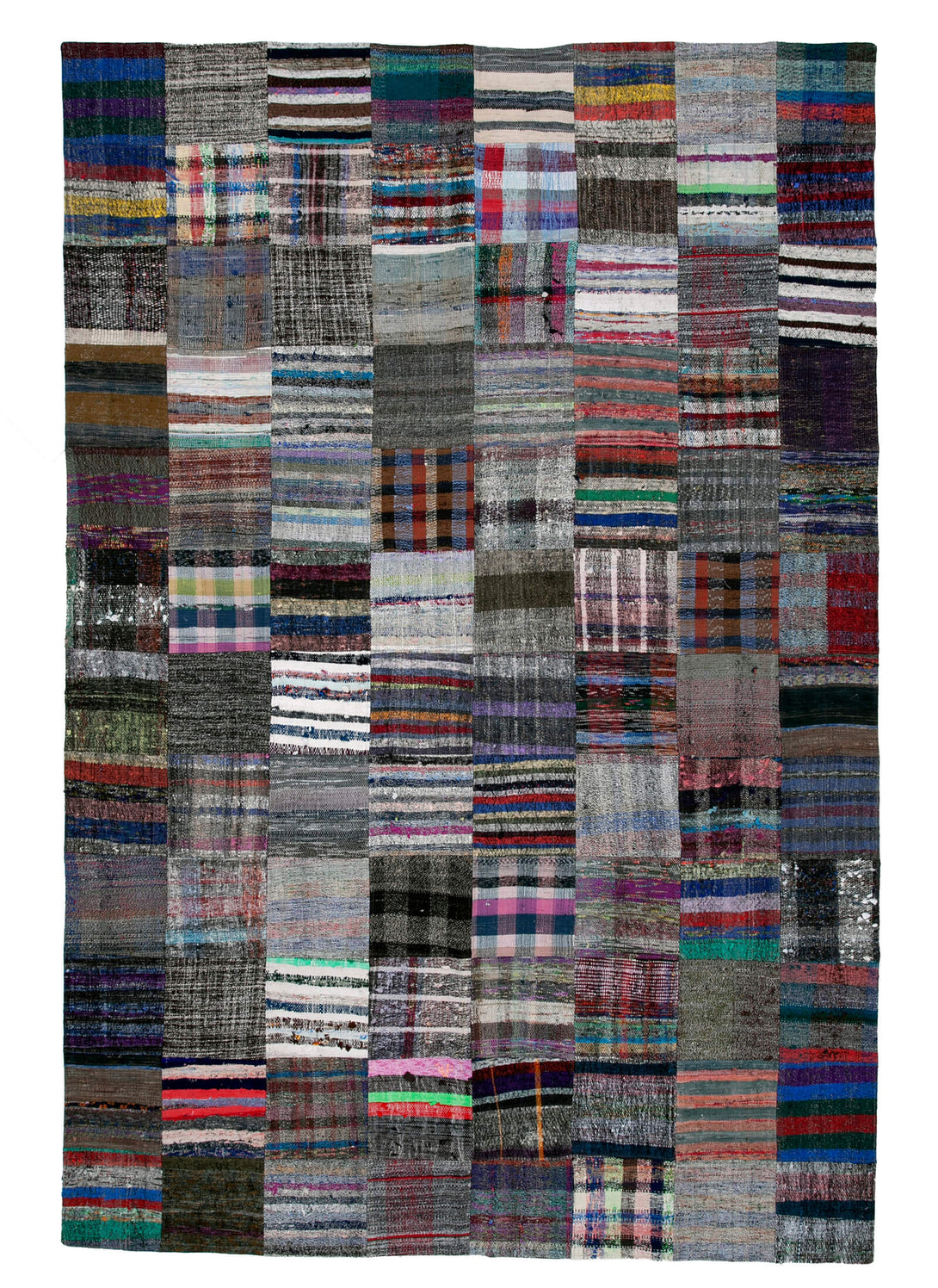 Handmade Kilim Patchwork Area Rug > Design# OL-AC-30554 > Size: 7'-10" x 11'-9", Carpet Culture Rugs, Handmade Rugs, NYC Rugs, New Rugs, Shop Rugs, Rug Store, Outlet Rugs, SoHo Rugs, Rugs in USA