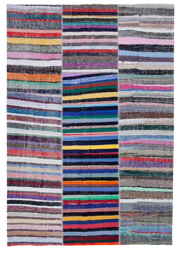 Handmade Kilim Patchwork Area Rug > Design# OL-AC-30565 > Size: 8'-0" x 11'-6", Carpet Culture Rugs, Handmade Rugs, NYC Rugs, New Rugs, Shop Rugs, Rug Store, Outlet Rugs, SoHo Rugs, Rugs in USA