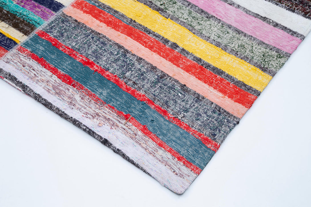 Handmade Kilim Patchwork Area Rug > Design# OL-AC-30565 > Size: 8'-0" x 11'-6", Carpet Culture Rugs, Handmade Rugs, NYC Rugs, New Rugs, Shop Rugs, Rug Store, Outlet Rugs, SoHo Rugs, Rugs in USA