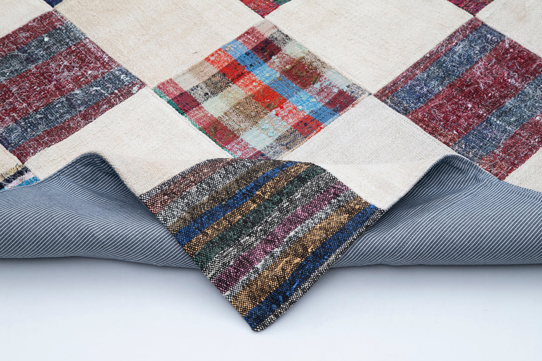 Handmade Kilim Patchwork Area Rug > Design# OL-AC-30619 > Size: 8'-8" x 11'-8", Carpet Culture Rugs, Handmade Rugs, NYC Rugs, New Rugs, Shop Rugs, Rug Store, Outlet Rugs, SoHo Rugs, Rugs in USA
