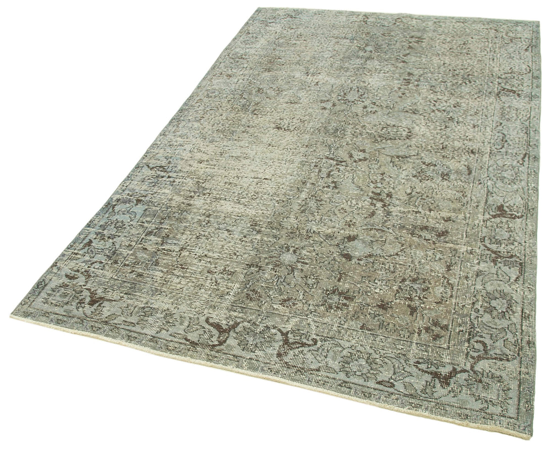 Handmade Overdyed Area Rug > Design# OL-AC-30876 > Size: 4'-11" x 8'-6", Carpet Culture Rugs, Handmade Rugs, NYC Rugs, New Rugs, Shop Rugs, Rug Store, Outlet Rugs, SoHo Rugs, Rugs in USA