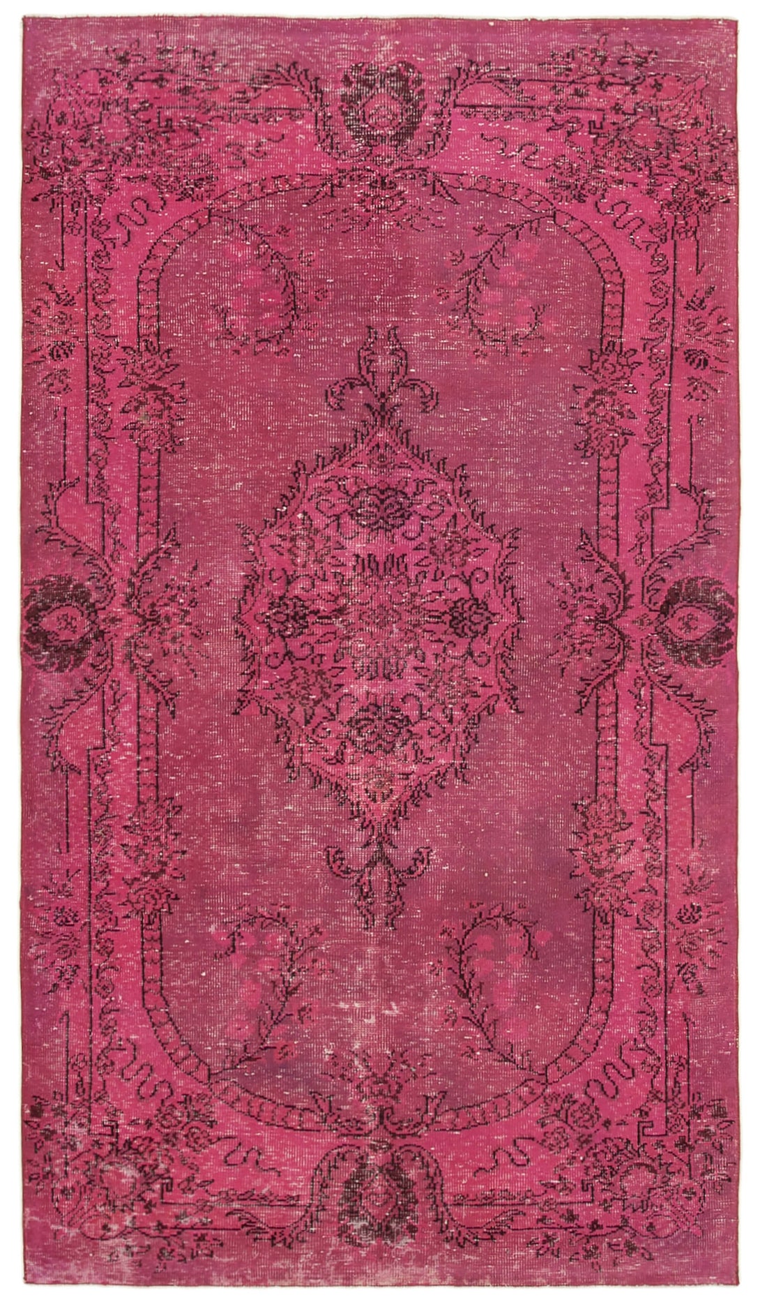 Handmade Overdyed Area Rug > Design# OL-AC-30898 > Size: 5'-4" x 9'-1", Carpet Culture Rugs, Handmade Rugs, NYC Rugs, New Rugs, Shop Rugs, Rug Store, Outlet Rugs, SoHo Rugs, Rugs in USA