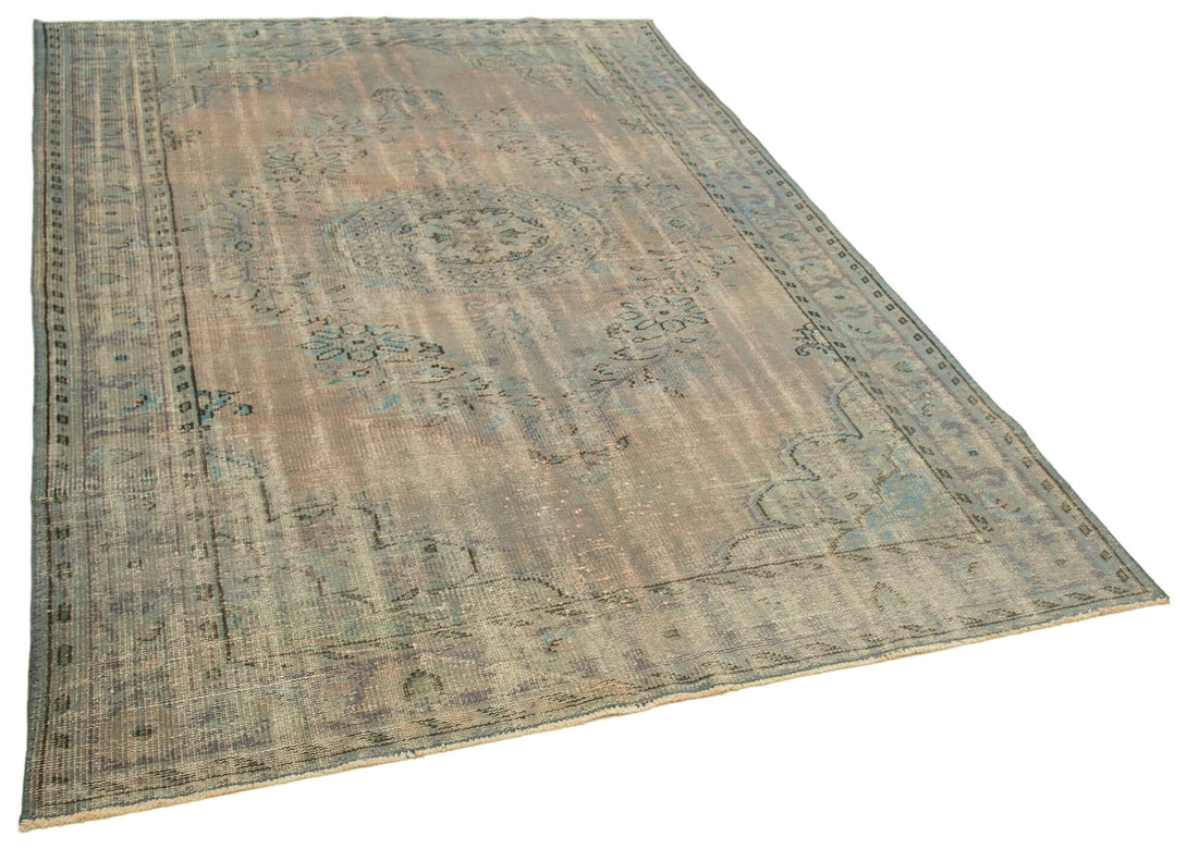 Handmade Overdyed Area Rug > Design# OL-AC-30919 > Size: 5'-10" x 8'-6", Carpet Culture Rugs, Handmade Rugs, NYC Rugs, New Rugs, Shop Rugs, Rug Store, Outlet Rugs, SoHo Rugs, Rugs in USA