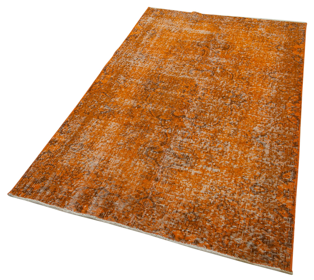 Handmade Overdyed Area Rug > Design# OL-AC-31177 > Size: 3'-8" x 6'-4", Carpet Culture Rugs, Handmade Rugs, NYC Rugs, New Rugs, Shop Rugs, Rug Store, Outlet Rugs, SoHo Rugs, Rugs in USA