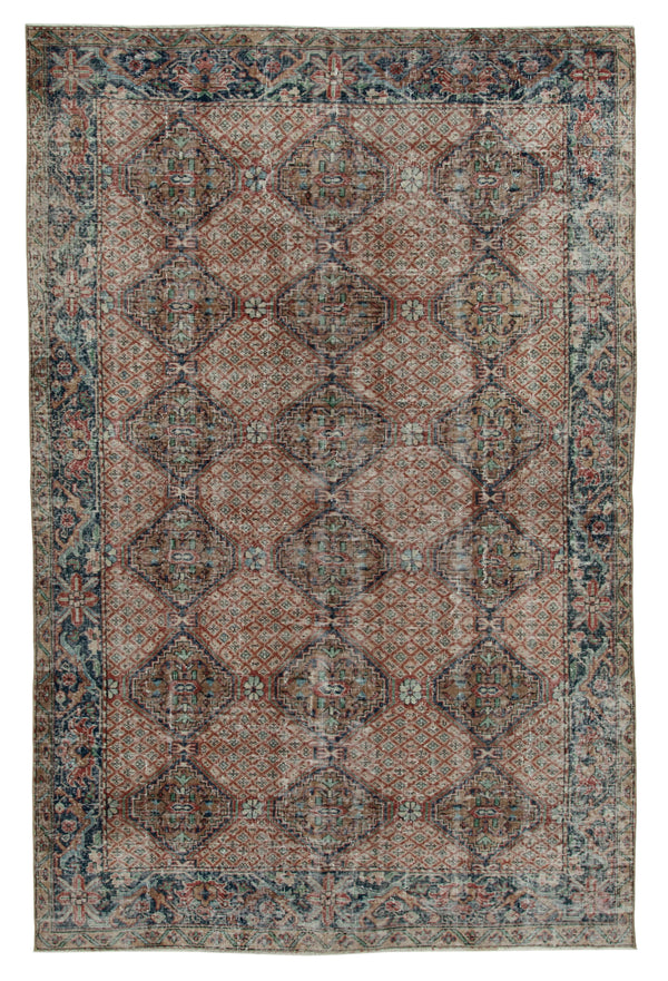 Handmade Geometric Area Rug > Design# OL-AC-31312 > Size: 6'-2" x 9'-5", Carpet Culture Rugs, Handmade Rugs, NYC Rugs, New Rugs, Shop Rugs, Rug Store, Outlet Rugs, SoHo Rugs, Rugs in USA