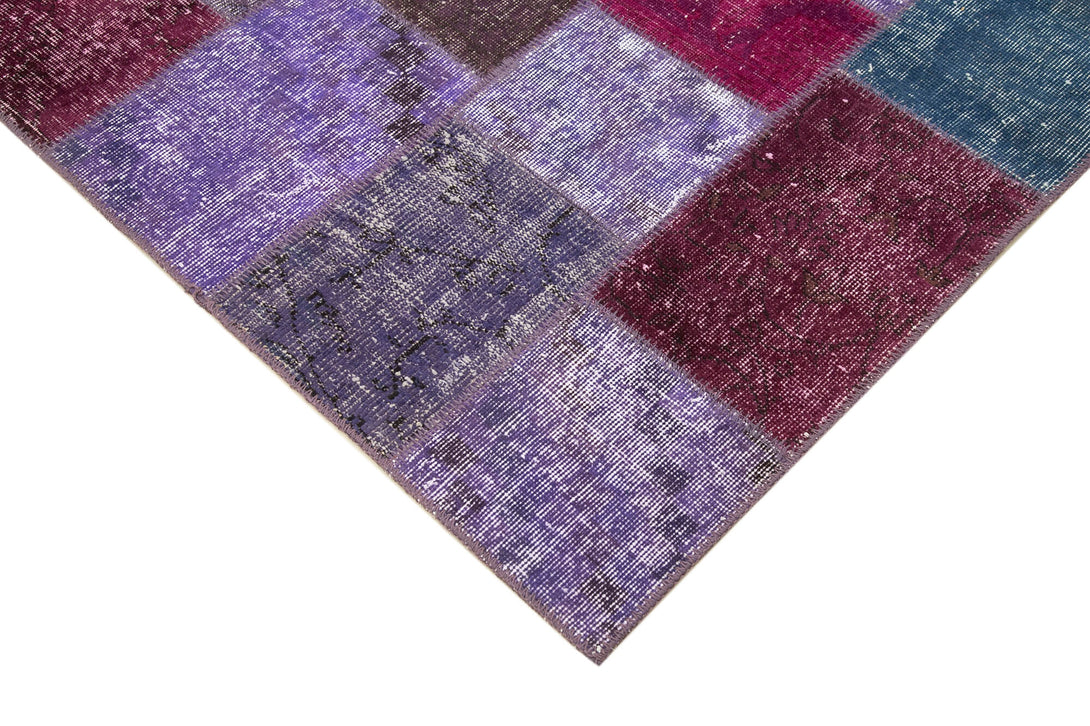 Handmade Patchwork Area Rug > Design# OL-AC-31693 > Size: 4'-8" x 6'-7", Carpet Culture Rugs, Handmade Rugs, NYC Rugs, New Rugs, Shop Rugs, Rug Store, Outlet Rugs, SoHo Rugs, Rugs in USA