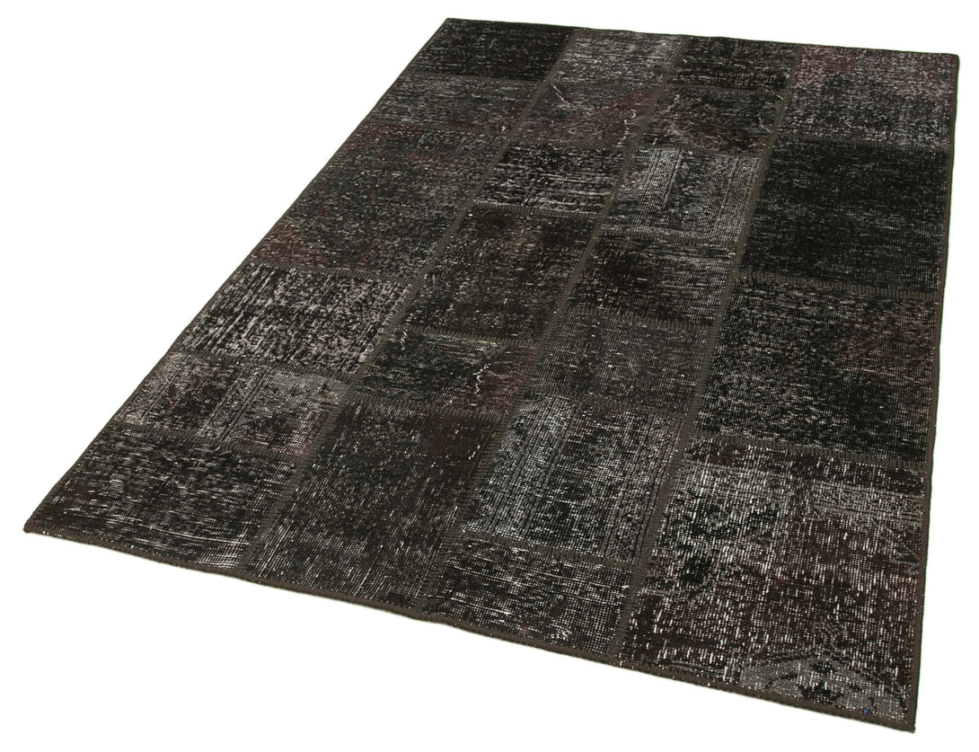 Handmade Patchwork Area Rug > Design# OL-AC-31698 > Size: 4'-6" x 6'-7", Carpet Culture Rugs, Handmade Rugs, NYC Rugs, New Rugs, Shop Rugs, Rug Store, Outlet Rugs, SoHo Rugs, Rugs in USA