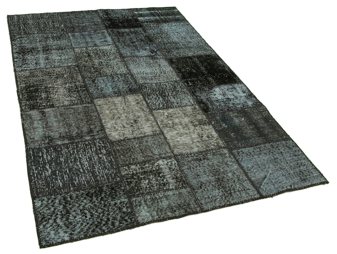 Handmade Patchwork Area Rug > Design# OL-AC-31713 > Size: 4'-5" x 6'-8", Carpet Culture Rugs, Handmade Rugs, NYC Rugs, New Rugs, Shop Rugs, Rug Store, Outlet Rugs, SoHo Rugs, Rugs in USA