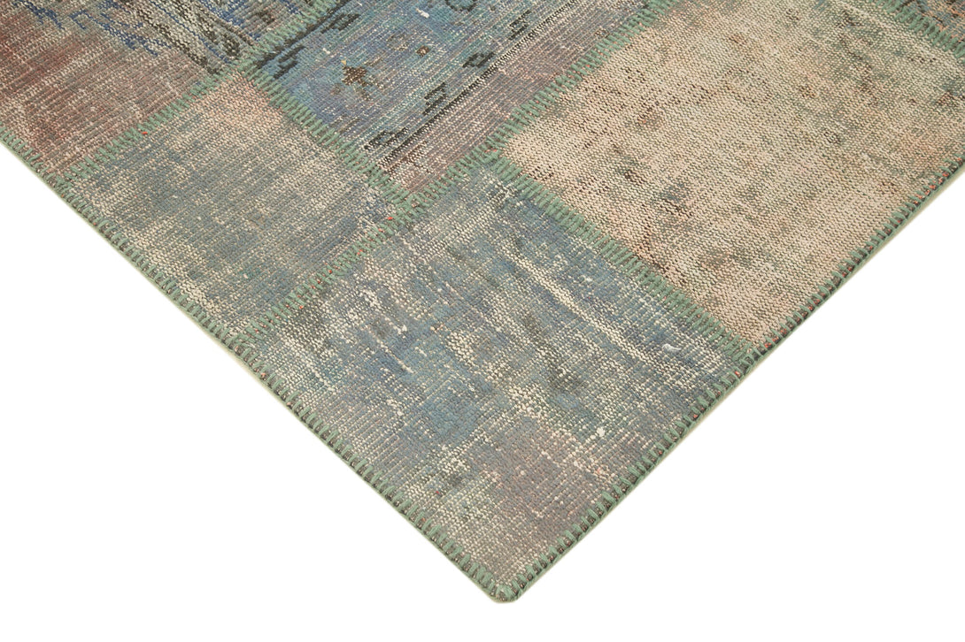 Handmade Patchwork Area Rug > Design# OL-AC-31721 > Size: 4'-7" x 6'-8", Carpet Culture Rugs, Handmade Rugs, NYC Rugs, New Rugs, Shop Rugs, Rug Store, Outlet Rugs, SoHo Rugs, Rugs in USA
