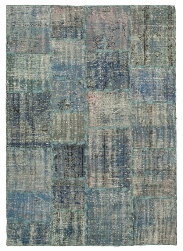 Handmade Patchwork Area Rug > Design# OL-AC-31723 > Size: 4'-11" x 6'-10", Carpet Culture Rugs, Handmade Rugs, NYC Rugs, New Rugs, Shop Rugs, Rug Store, Outlet Rugs, SoHo Rugs, Rugs in USA