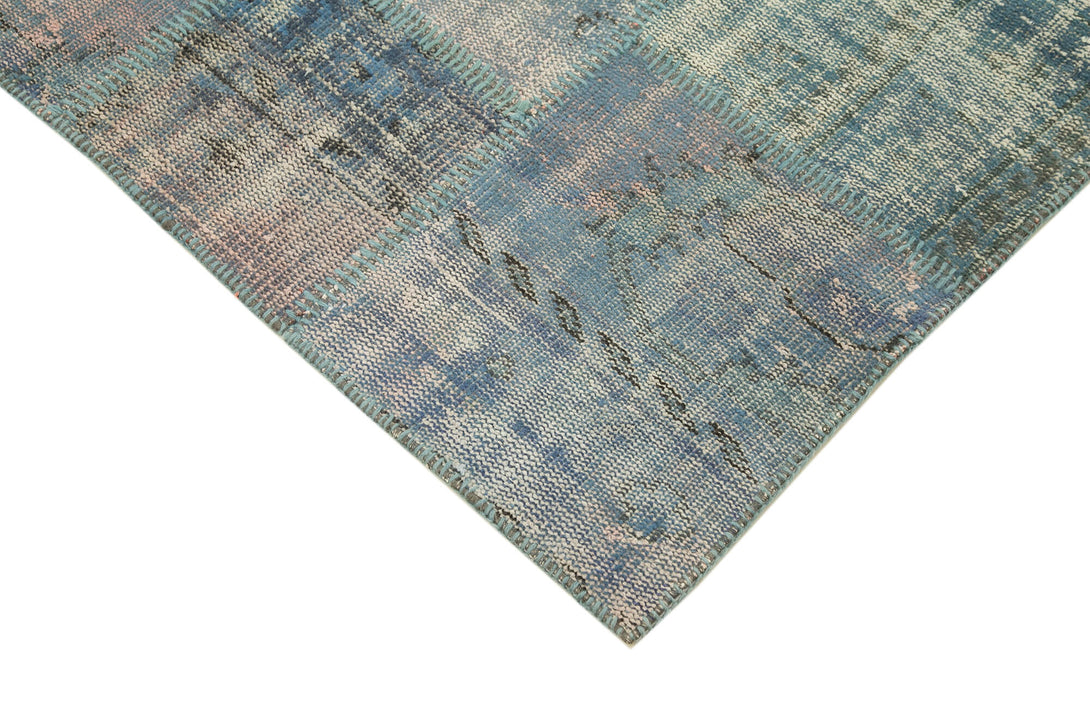 Handmade Patchwork Area Rug > Design# OL-AC-31723 > Size: 4'-11" x 6'-10", Carpet Culture Rugs, Handmade Rugs, NYC Rugs, New Rugs, Shop Rugs, Rug Store, Outlet Rugs, SoHo Rugs, Rugs in USA