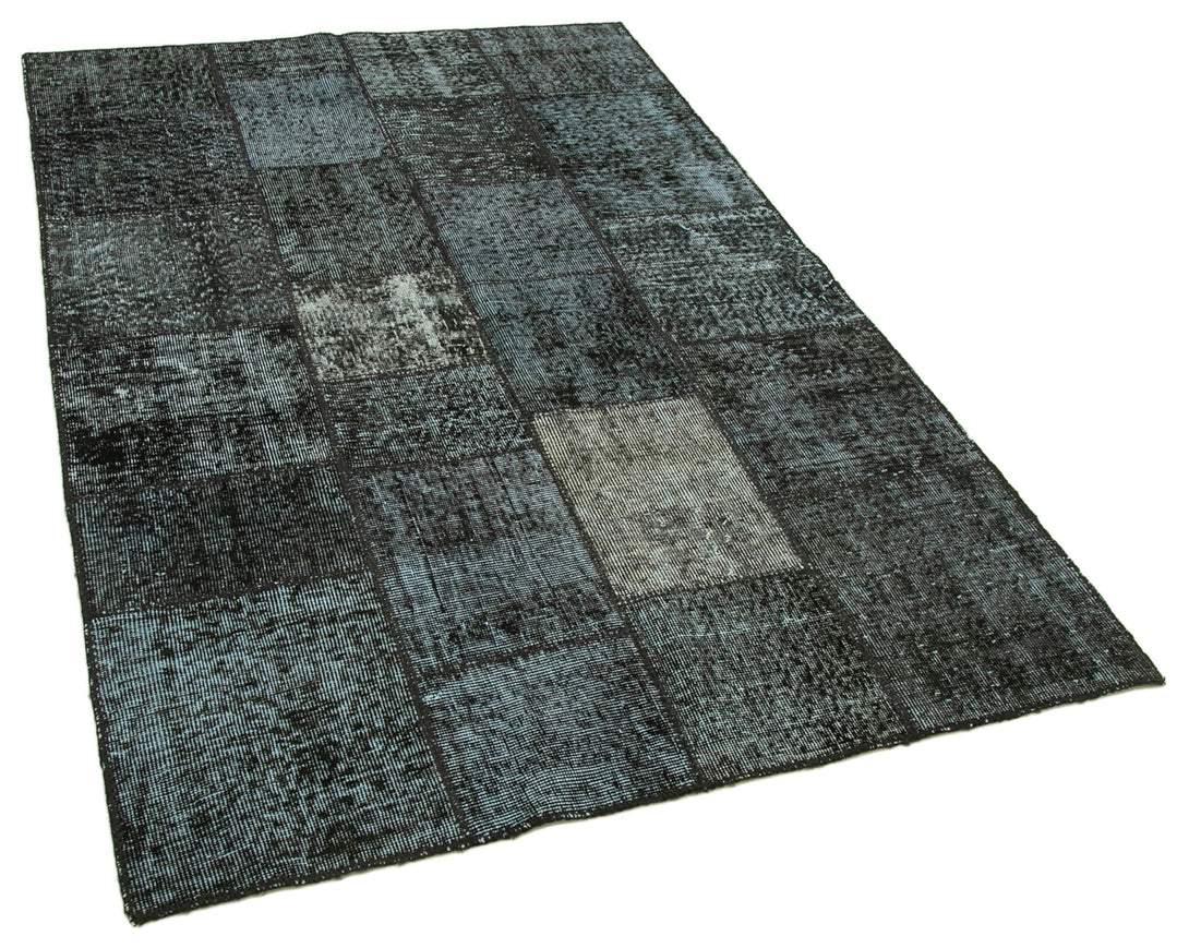 Handmade Patchwork Area Rug > Design# OL-AC-31734 > Size: 4'-5" x 6'-8", Carpet Culture Rugs, Handmade Rugs, NYC Rugs, New Rugs, Shop Rugs, Rug Store, Outlet Rugs, SoHo Rugs, Rugs in USA