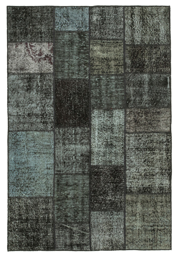 Handmade Patchwork Area Rug > Design# OL-AC-31737 > Size: 4'-5" x 6'-7", Carpet Culture Rugs, Handmade Rugs, NYC Rugs, New Rugs, Shop Rugs, Rug Store, Outlet Rugs, SoHo Rugs, Rugs in USA